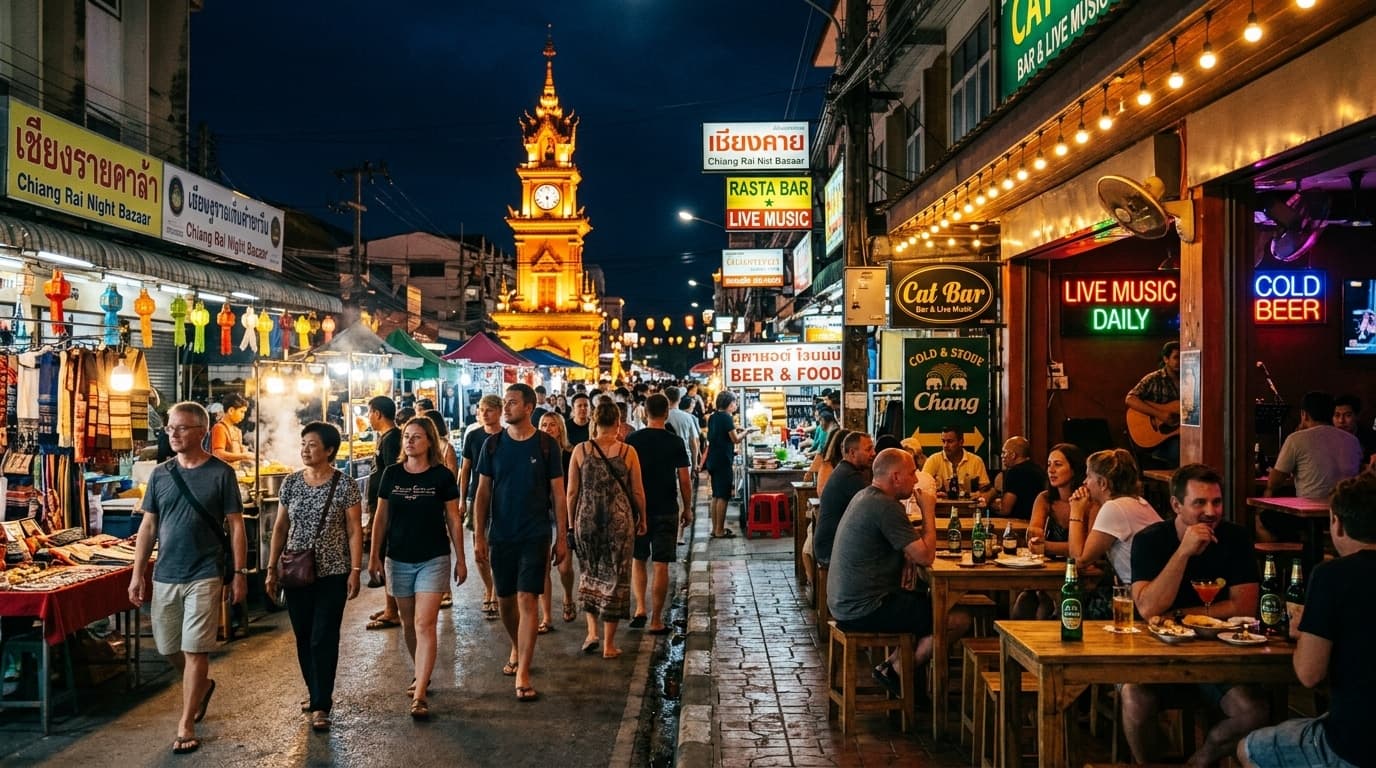 Best Chiang Rai Nightlife Places In 2026– What To Do At Night