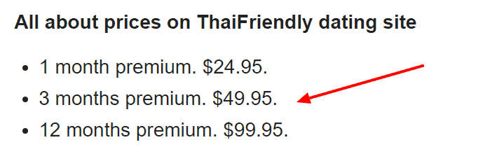 thaifriendly Review - pricing