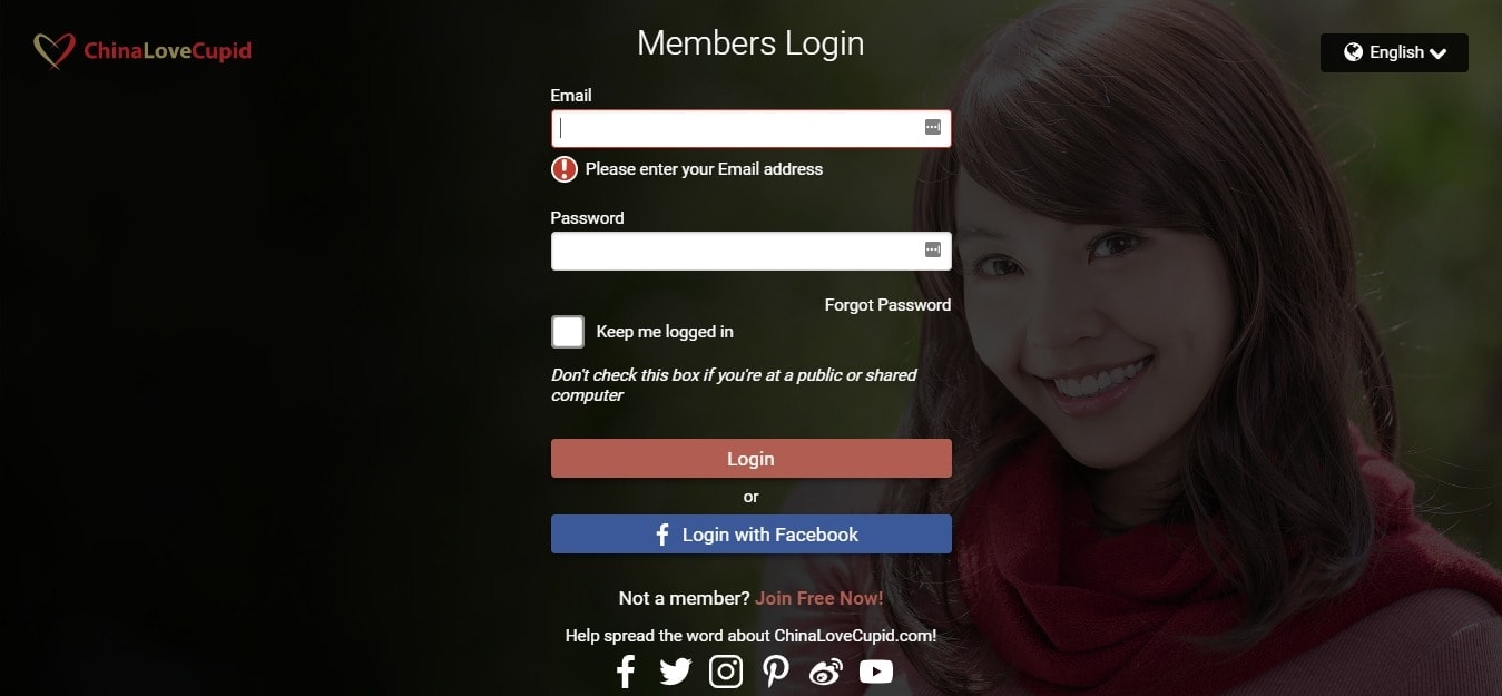 ChinaLoveCupid - members login