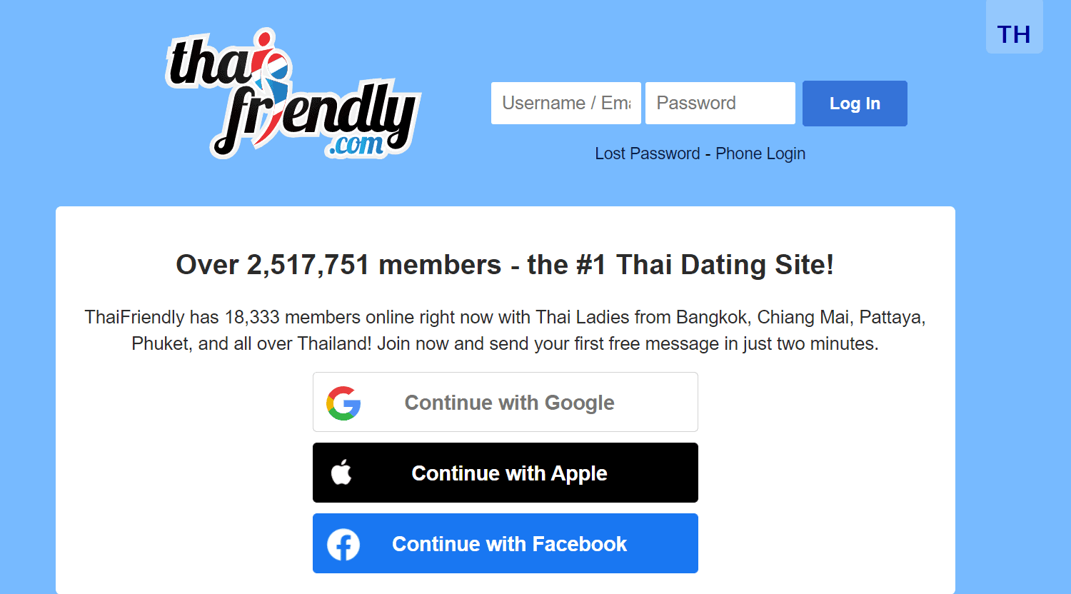 thaifriendly review