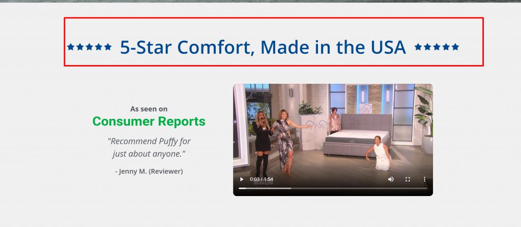 Puffy mattress reviews consumer reports