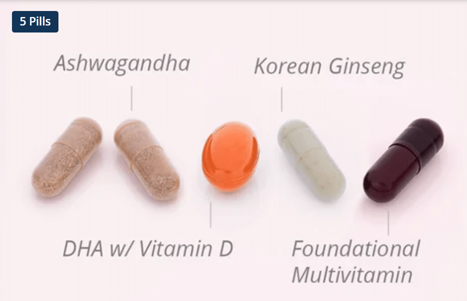 some vitamin pills