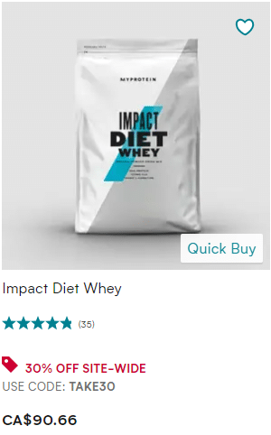 MyProtein -IMPACT DIET WHEY