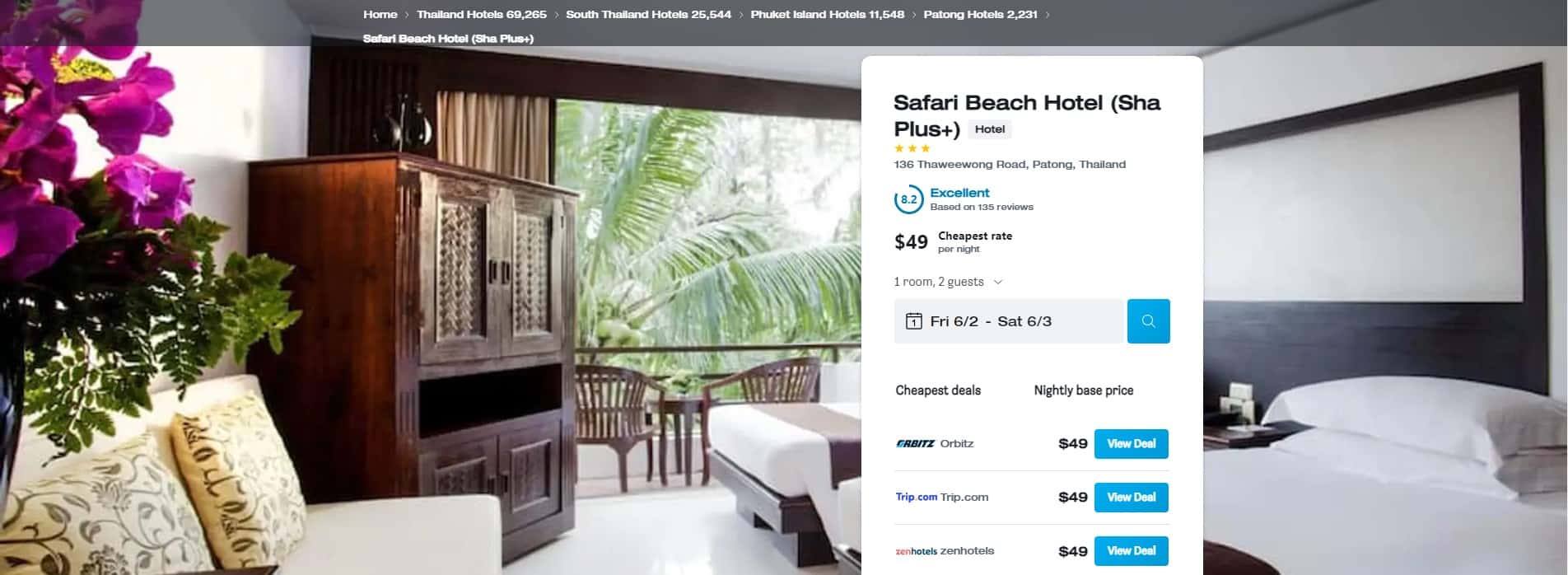 Safari Beach Hotel 