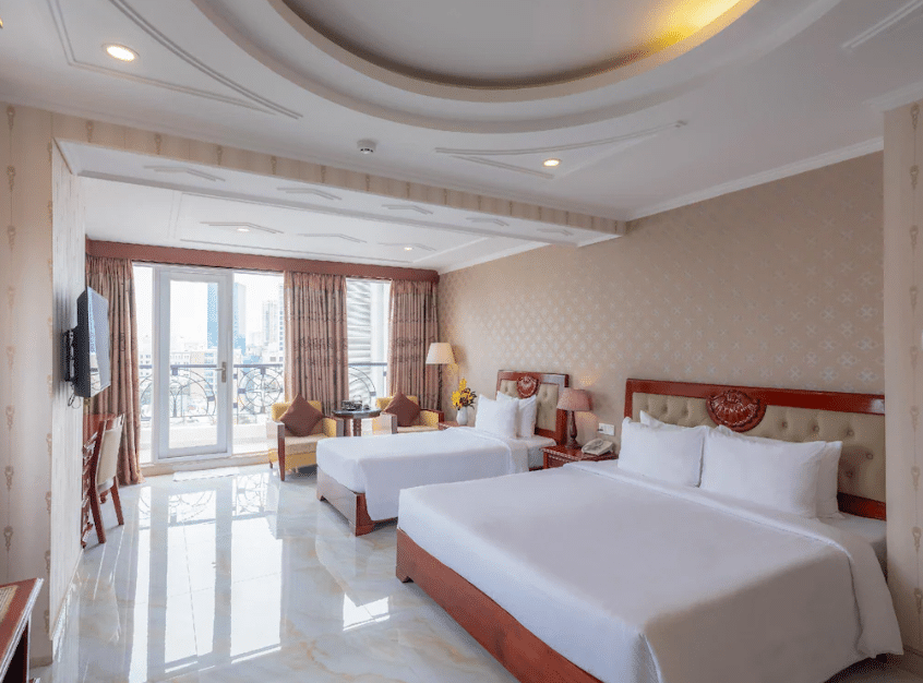  Thien Xuan Hotel-Bedroom