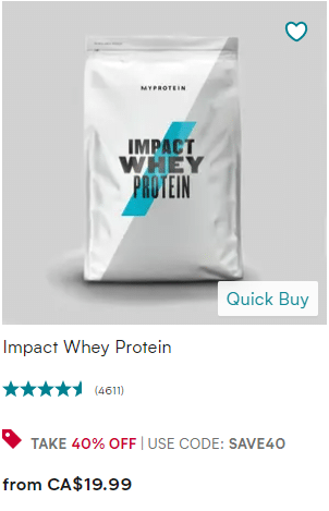MyProtein -Whey Protein